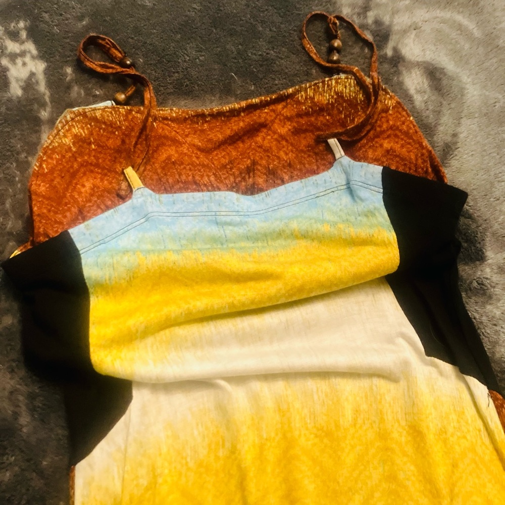 Jessica Simpson Multicolor Maxi Dress. New $20